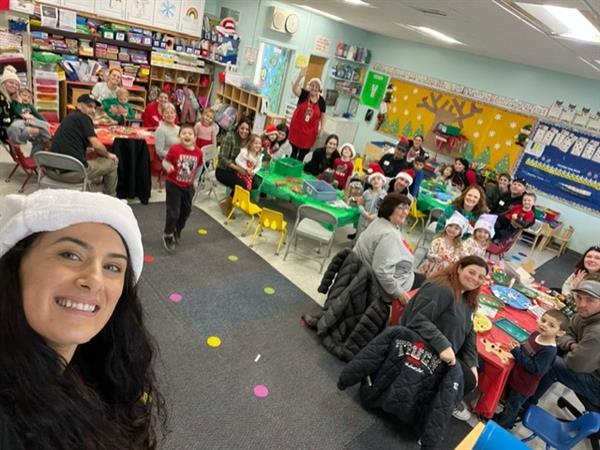 Mrs. Williams' holiday party